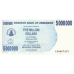 P54 Zimbabwe - 5.000.000 Dollars Year 2008/2008 (Bearer Cheque)